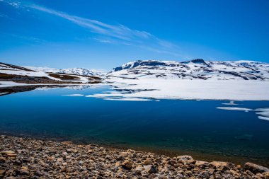 Güzel doğa Norveç.