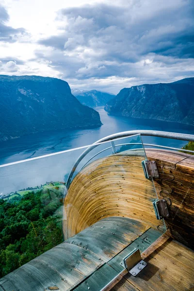 Stegastein Lookout挪威美丽的自然. — 图库照片