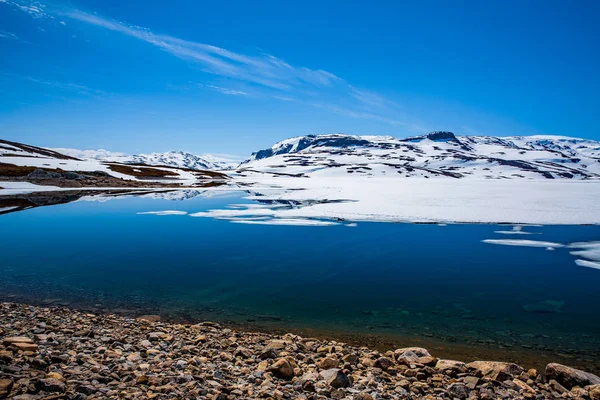 Güzel doğa Norveç. — Stok fotoğraf