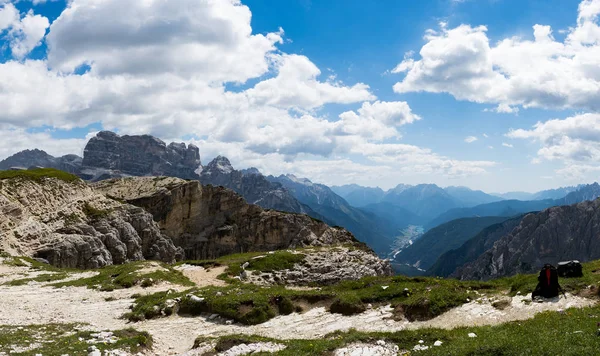 National Nature Park Tre Cime In the Dolomites Alps. Beautiful n — Stock Photo, Image