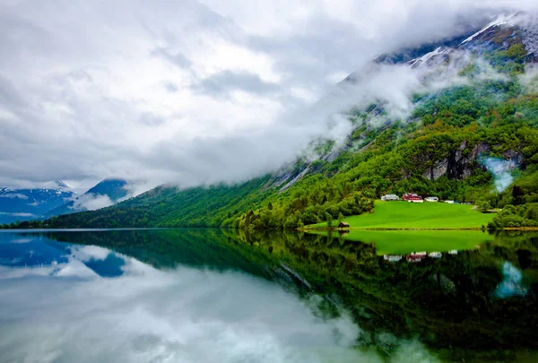 Bella Natura Norvegia . — Foto Stock