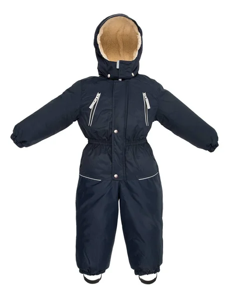 Childrens snowsuit fall — Stock Photo, Image