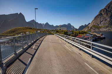 Lofoten bir adalar ilçe Nordland, Norveç içinde olduğunu.
