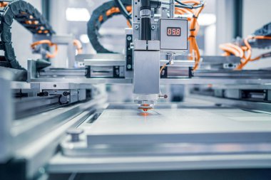 Metal işleten CNC torna makinesi. Metal modern işleme teknolojisi kesiliyor. Milling, bir kesiciyi bir iş parçasına dönüştürerek materyali kaldırmak için döner kesiciler kullanarak makineleşme sürecidir..