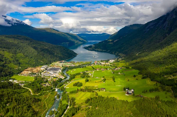 Hermosa Naturaleza Noruega Paisaje Natural —  Fotos de Stock