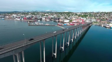 Tromso Köprüsü, Norveç Hava Görüntüleri