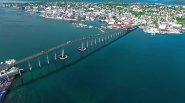 Tromso Köprüsü, Norveç Hava Görüntüleri