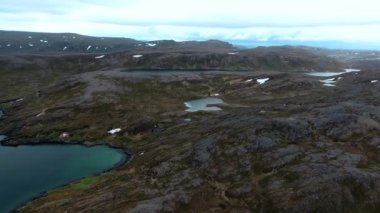 Kuzey Norveç 'te Kuzey Burnu (Nordkapp).