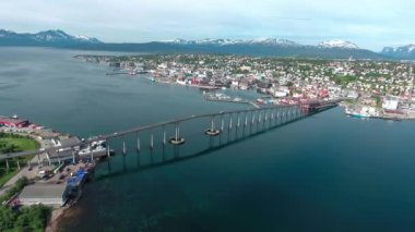 Tromso Köprüsü, Norveç Hava Görüntüleri