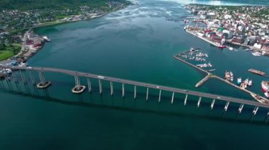 Tromso Köprüsü, Norveç Hava Görüntüleri