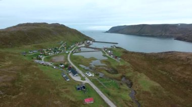 Kuzey Norveç 'te Kuzey Burnu (Nordkapp).