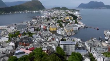 Aksla, Norveç 'in Alesund şehrinde