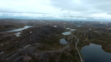 Kuzey Norveç 'te Kuzey Burnu (Nordkapp).
