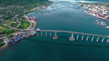 Tromso Köprüsü, Norveç Hava Görüntüleri