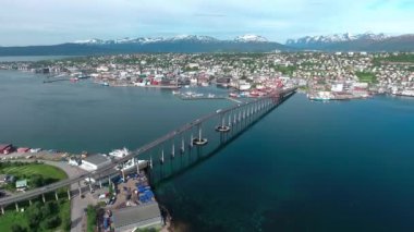 Tromso Köprüsü, Norveç Hava Görüntüleri