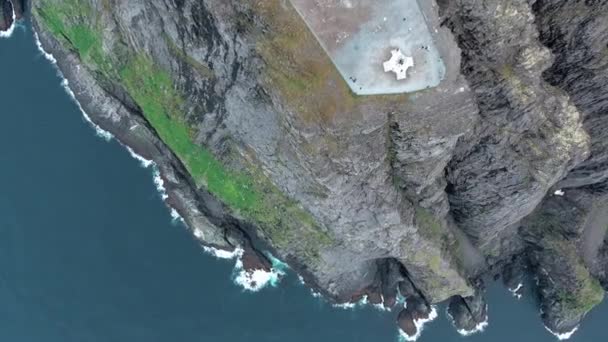 Cap Nord (Nordkapp) dans le nord de la Norvège .
