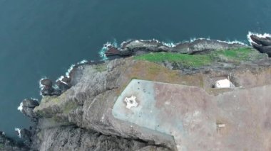 Kuzey Norveç 'te Kuzey Burnu (Nordkapp).