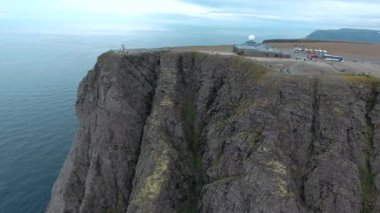 Kuzey Norveç 'te Kuzey Burnu (Nordkapp).