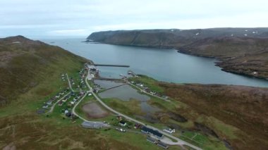 Kuzey Norveç 'te Kuzey Burnu (Nordkapp).