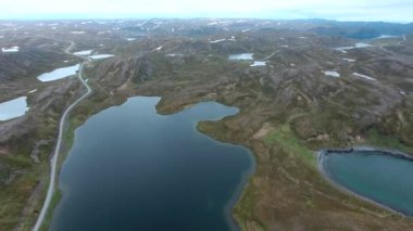 Kuzey Norveç 'te Kuzey Burnu (Nordkapp).