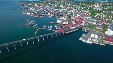 Tromso Köprüsü, Norveç Hava Görüntüleri