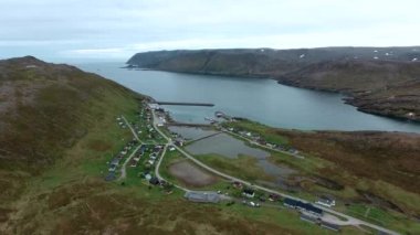 Kuzey Norveç 'te Kuzey Burnu (Nordkapp).