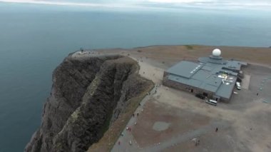 Kuzey Norveç 'te Kuzey Burnu (Nordkapp).