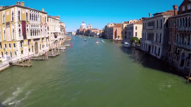 Grand Canal in Venetië, Italië time lapse video — Stockvideo