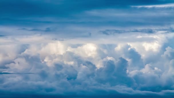 Beautiful clouds in motion timelapse — Stock Video