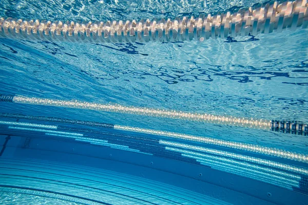 Olympic Swimming Pool Vatten Bakgrund — Stockfoto