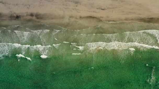 vague abstraite mer plage sur la vue supérieure.