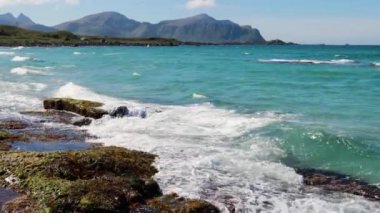 Beach Lofoten adaları Norveç 'in Nordland eyaletinde yer alan bir takımadalardır..