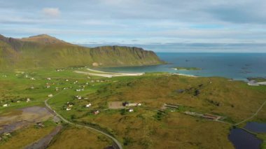Plaj Lofoten adalar Adaları beach