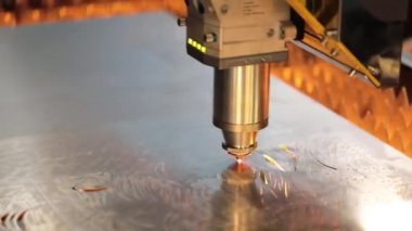 CNC lazer kesimi metal, modern endüstriyel teknoloji.