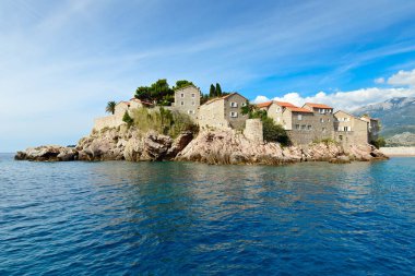 Sveti Stefan, Budva Riviera, Karadağ.
