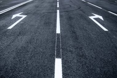 Sol sağ ok üye Road açmak
