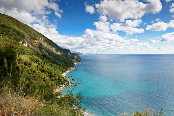 Mediterranean sea coastline — Stock Photo, Image
