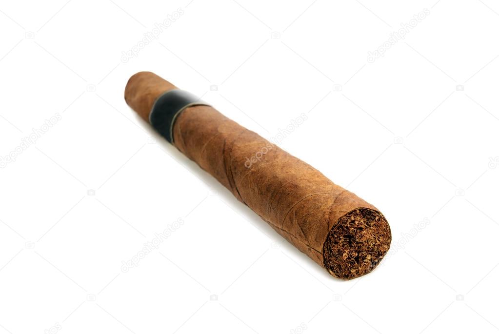 Big brown cigar 
