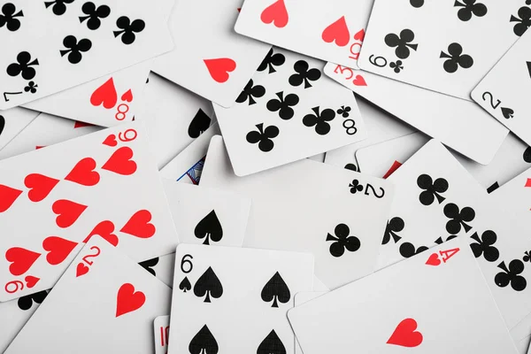 Jugar a las cartas fondo — Foto de Stock