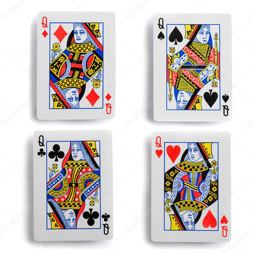 Playing card queen — Stock Photo © Paulpaladin 167459852