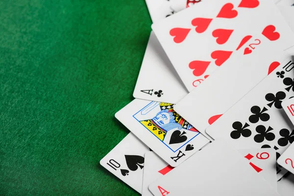 Jugar a las cartas fondo — Foto de Stock