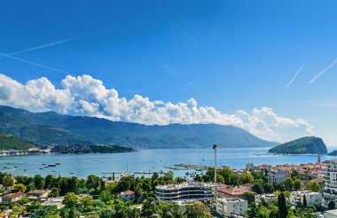 Budva, Karadağ, Adriyatik kıyısı