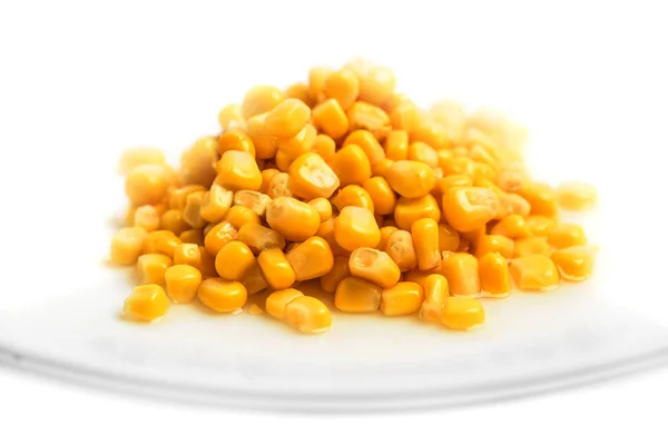 玉米熟玉米盘 — 图库照片
