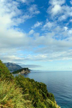 Adriyatik kıyılarında Budva riviera