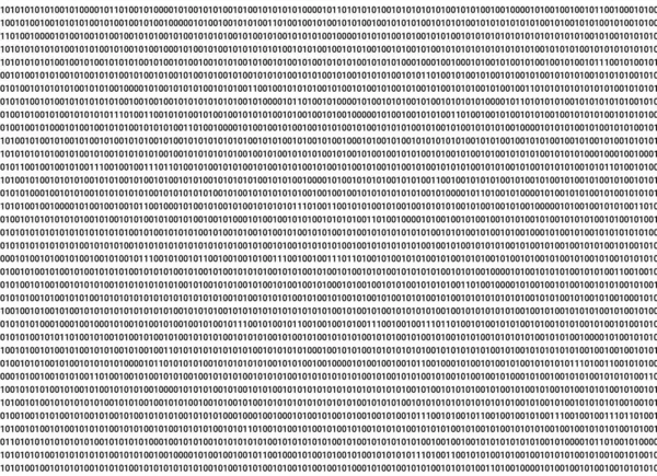 Datos binarios de la computadora de fondo dígitos 1 y 0 — Foto de Stock