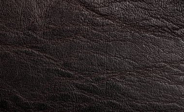 Siyah deri dokunun yüzeyi 