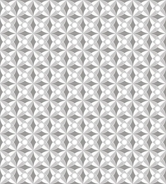 Illustrazione texture senza cuciture bianco geometrico fantasia backgrou — Vettoriale Stock