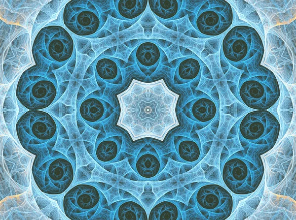 Εικόνα φόντο fractal άντληση με θαλάσσιο χώρο — Φωτογραφία Αρχείου