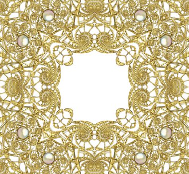 Resimde arka plan ile değerli taşlar, altın takı veya