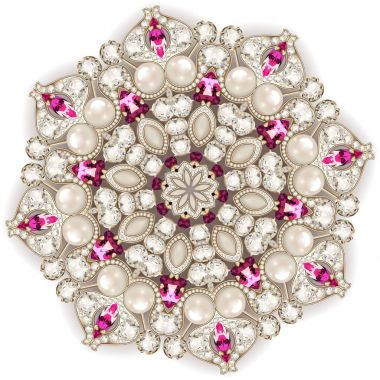  Broş takı, tasarım öğesi. Geometrik vintage süs b